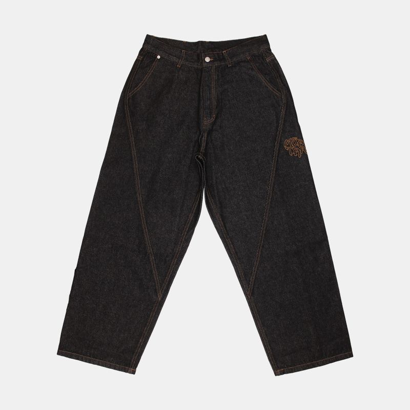 Mertra Big Step Black Denim Jeans / Size 32 / Mens / Black