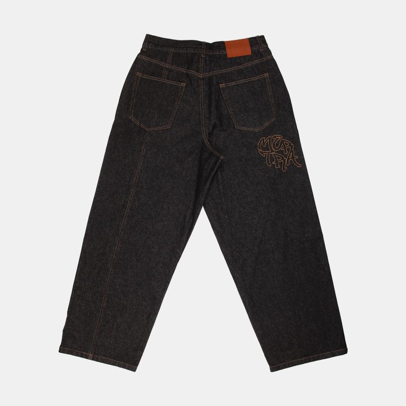 Mertra Big Step Black Denim Jeans かつき着用 Mertra Big Step Black Denim Jeans / Size 32 / Mens / Black