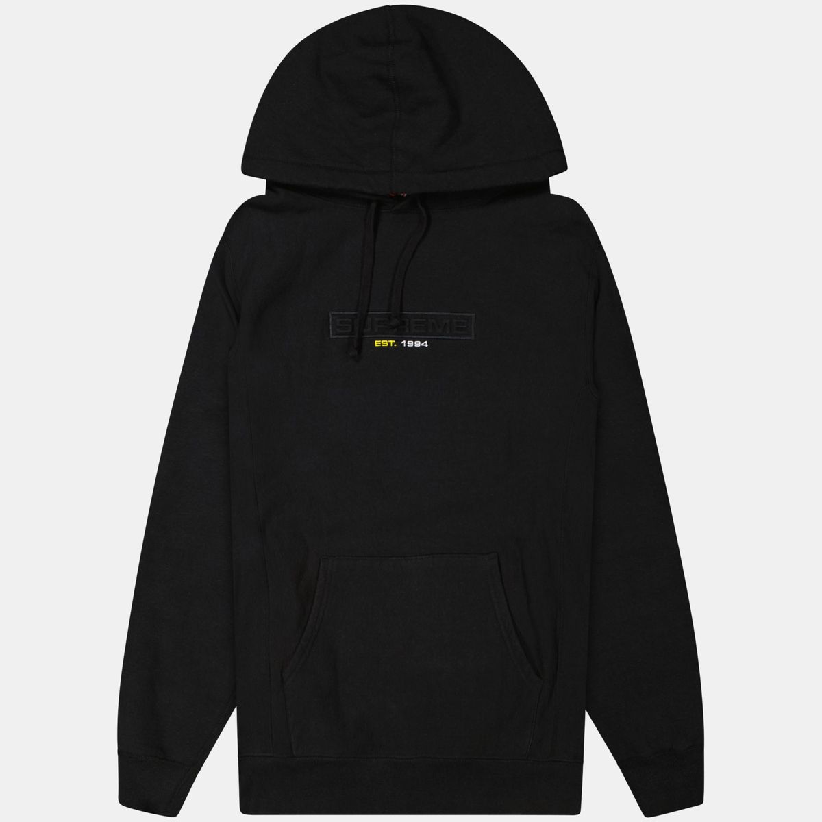 Embossed supreme hot sale hoodie